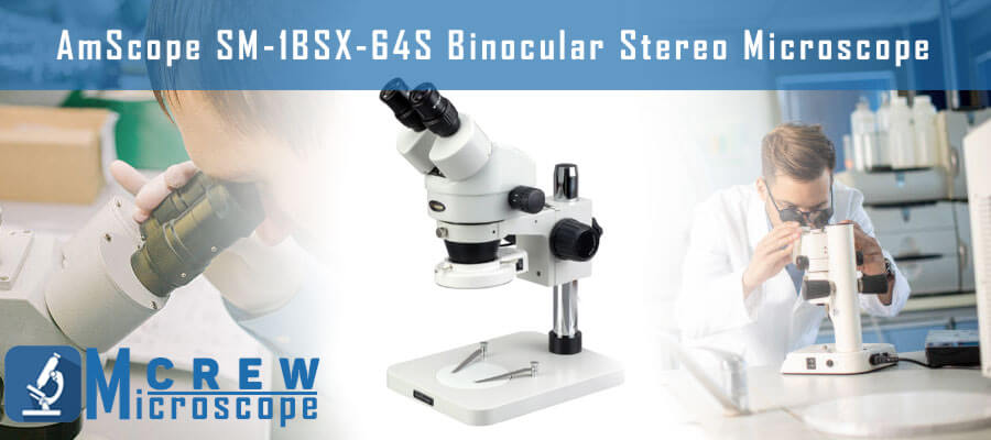 AmScope-SM-1BSX-64S-Professional-Binocular-Stereo-Zoom-Microscope