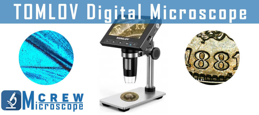 TOMLOV 4.3 inch LCD Digital Microscope