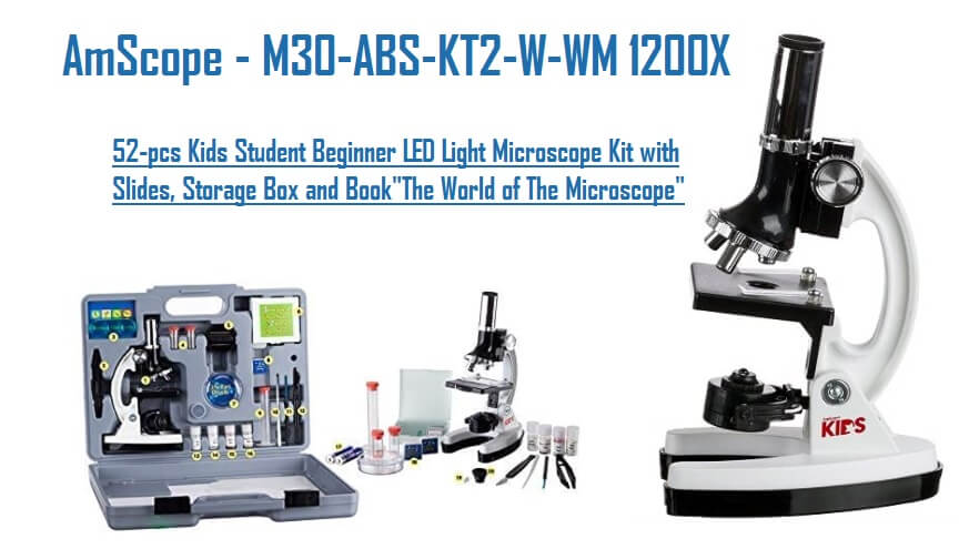 AmScope - M30-ABS-KT2-W-WM 1200X