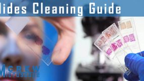 how to clean microscope slides