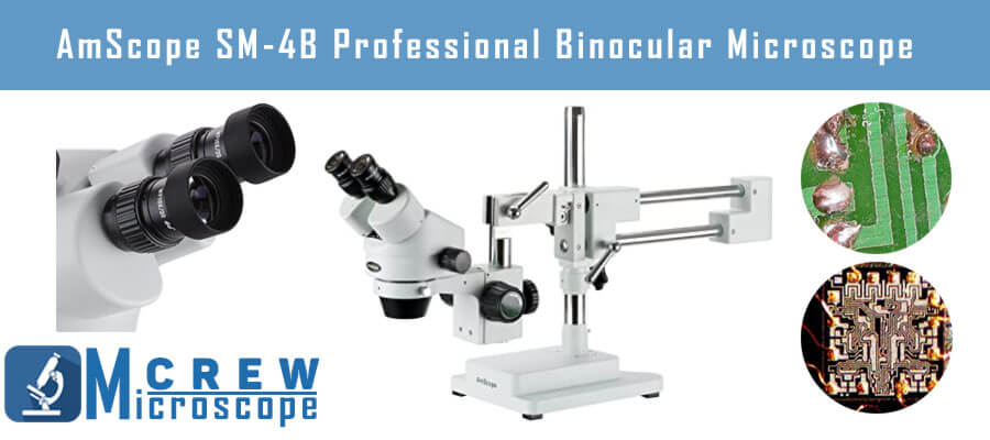 AmScope SM 4B Professional Binocular Microscope