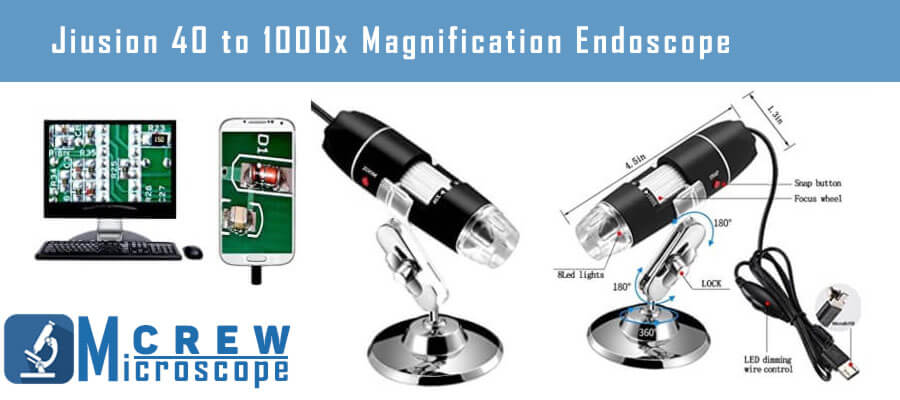 Jiusion 40 to 1000X endoscope