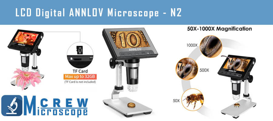 LCD Digital ANNLOV Microscope N2
